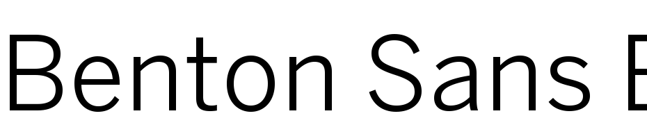 Benton Sans Book Yazı tipi ücretsiz indir